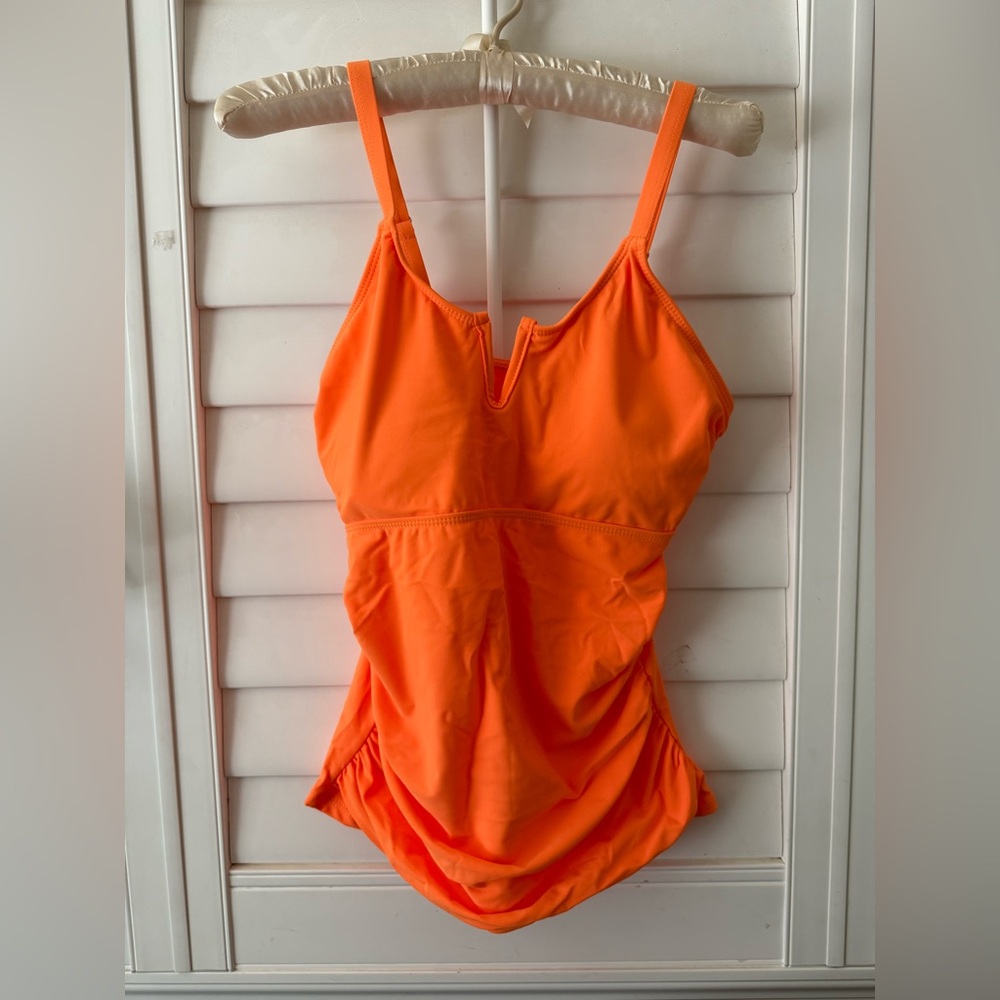 Women Orange Swimsuit